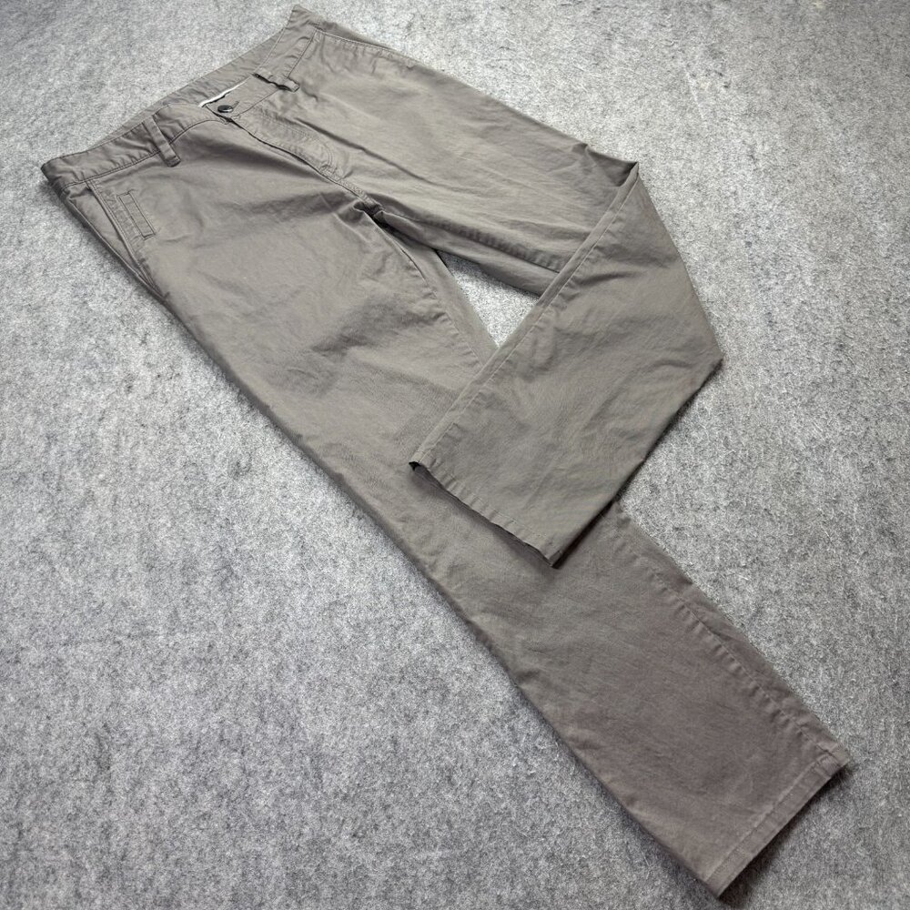 Vuori Collins Chino Pants Men 32 x 29 Brown Stretch Twill Tapered